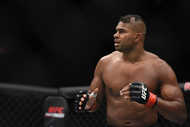 May 8, 2016; Rotterdam, Netherlands; Alistair Overeem fights against Andrei Arlovski during UFC Fight Night at Ahoy Rotterdam. Mandatory Credit: Per Haljestam-USA TODAY Sports