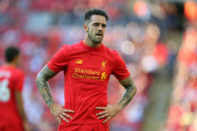 LONDON, ENGLAND - AUGUST 06: Danny Ings of Liverpool during the International Champions Cup 2016 match between Liverpool and Barcelona at Wembley Stadium on August 6, 2016 in London, England. (Photo by Catherine Ivill - AMA/Getty Images)