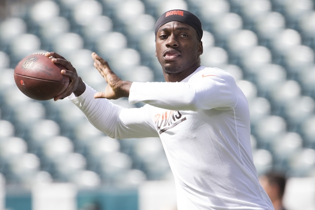 PHILADELPHIA, PA - SEPTEMBER 11: Robert Griffin III