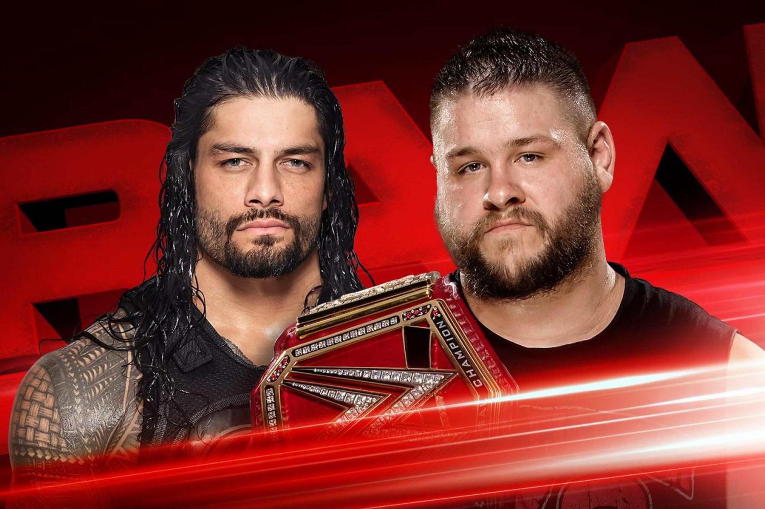Roman Reigns and Kevin Owens will face off on Monday's Raw.