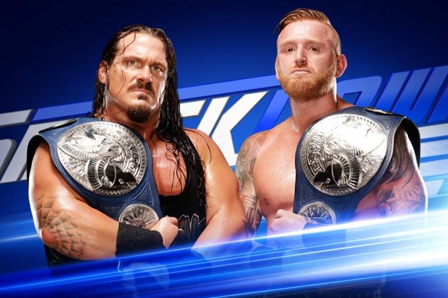New SmackDown tag champs Heath Slater and Rhyno.