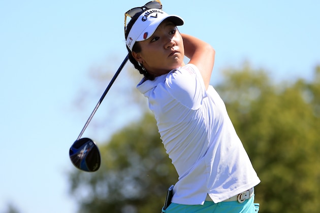 CAMBRIDGE, ON - SEPTEMBER 04:  Lydia Ko of New Zealand tees off on the 3rd hole during the final round of the Manulife LPGA Classic at Whistle Bear Golf Club on September 4, 2016 in Cambridge, Canada.  (Photo by Vaughn Ridley/Getty Images)