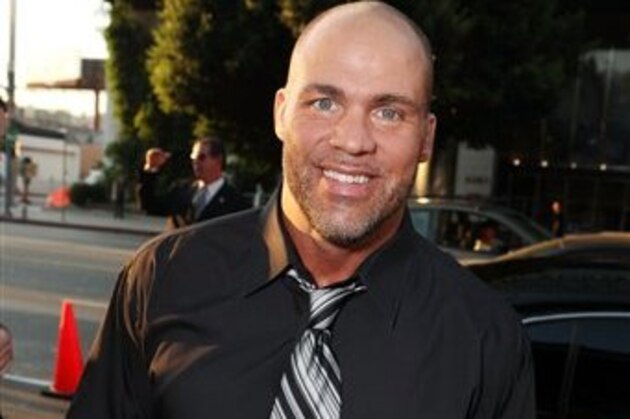 HOLLYWOOD, CA - SEPTEMBER 06:  Kurt Angle at Lionsgate's World Premiere of