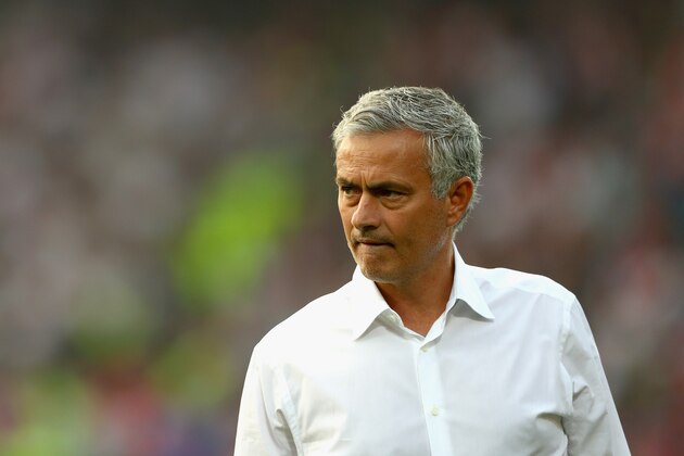 ROTTERDAM, NETHERLANDS - SEPTEMBER 15:  Jose Mourinho, Manager of Manchester United looks on prior to the UEFA Europa League Group A match between Feyenoord and Manchester United FC at Feijenoord Stadion on September 15, 2016 in Rotterdam, .  (Photo by Dean Mouhtaropoulos/Getty Images)