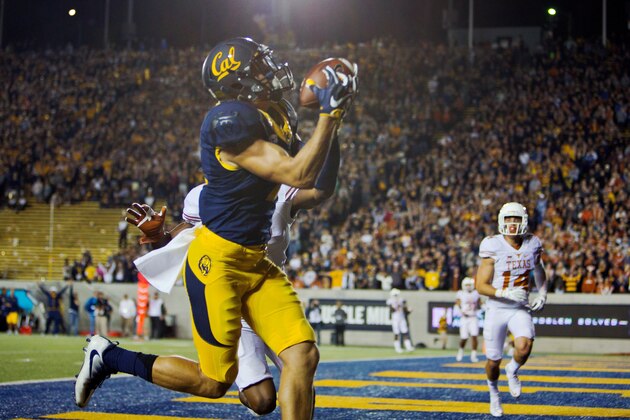 BERKELEY, CA - SEPTEMBER 17:  Wide receiver Chad Hansen