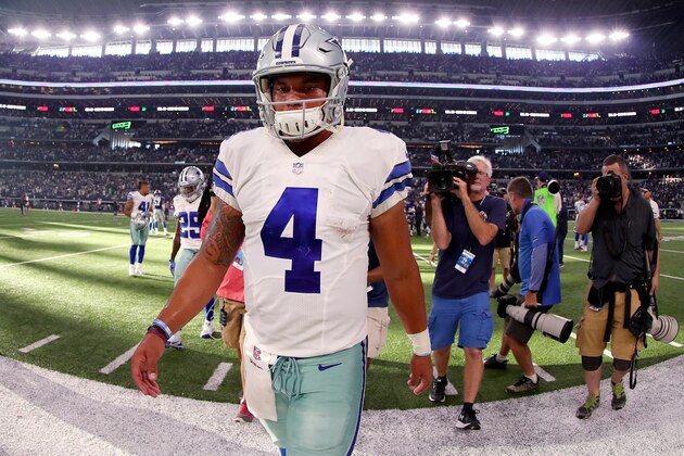 ARLINGTON, TX - SEPTEMBER 11:  Dak Prescott