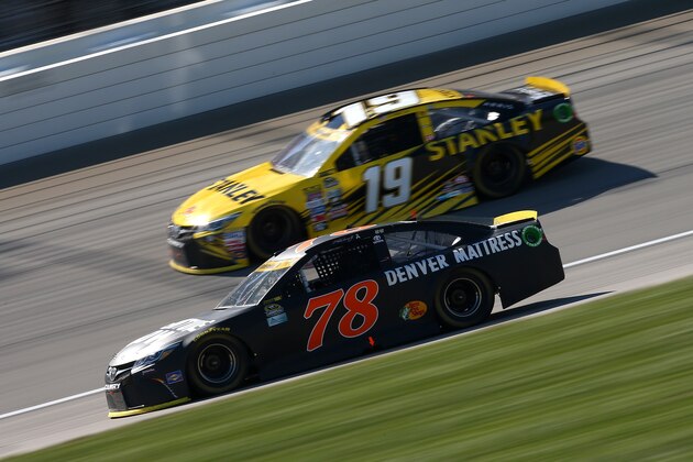 JOLIET, IL - SEPTEMBER 18:  Martin Truex Jr, driver of the