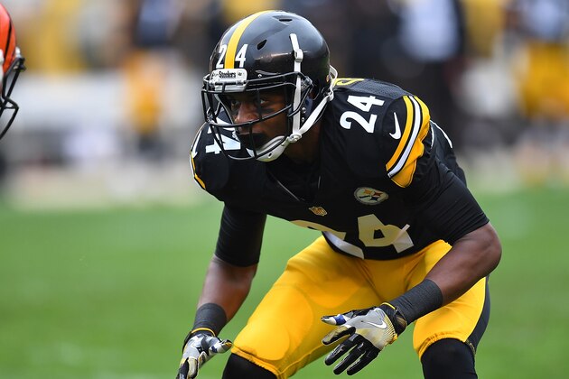 PITTSBURGH, PA - SEPTEMBER 18:  Justin Gilbert #24 of the Pittsburgh Steelers in action during the game against the  Cincinnati Bengals at Heinz Field on September 18, 2016 in Pittsburgh, Pennsylvania. (Photo by Joe Sargent/Getty Images) *** Local Caption ***