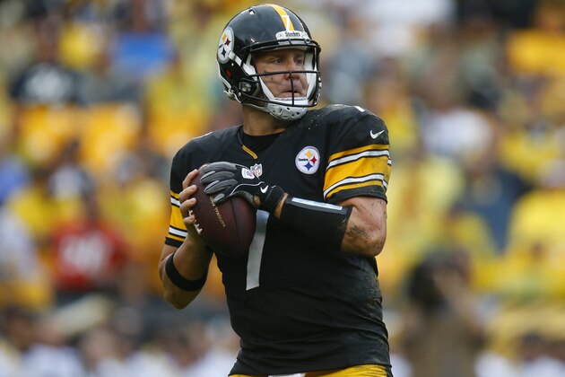 PITTSBURGH, PA - SEPTEMBER 18:  Ben Roethlisberger #7 of the Pittsburgh Steelers in action against the Cincinnati Bengals at Heinz Field on September 18, 2016 in Pittsburgh, Pennsylvania. (Photo by Justin K. Aller/Getty Images)