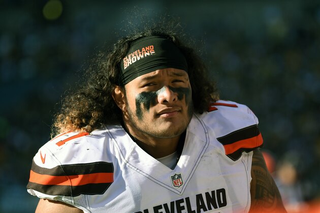 PITTSBURGH, PA - NOVEMBER 15:  Defensive lineman Danny Shelton #71 of the Cleveland Browns looks on from the field before a game against the Pittsburgh Steelers at Heinz Field on November 15, 2015 in Pittsburgh, Pennsylvania.  The Steelers defeated the Browns 30-9. (Photo by George Gojkovich/Getty Images)