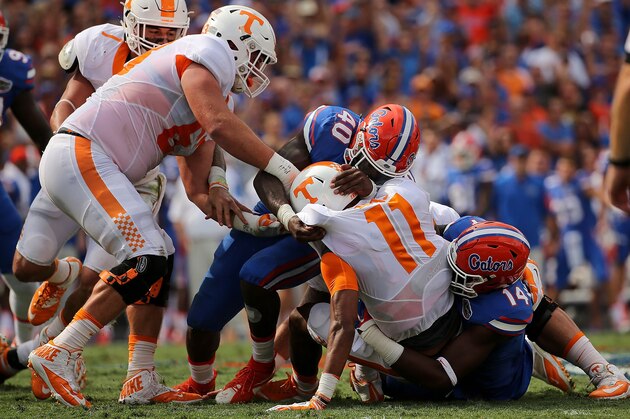 GAINESVILLE, FL - SEPTEMBER 26:  Joshua Dobbs