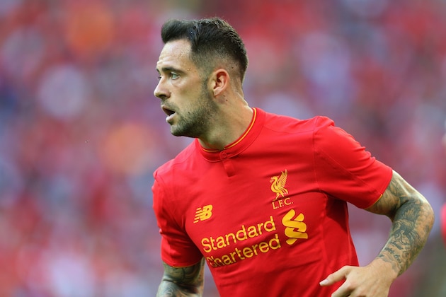 LONDON, ENGLAND - AUGUST 06: Danny Ings of Liverpool during the International Champions Cup 2016 match between Liverpool and Barcelona at Wembley Stadium on August 6, 2016 in London, England. (Photo by Catherine Ivill - AMA/Getty Images)