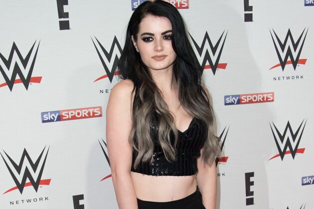 LONDON, ENGLAND - APRIL 18:  Paige arrives for WWE RAW at 02 Brooklyn Bowl on April 18, 2016 in London, England.  (Photo by Ian Gavan/Getty Images)