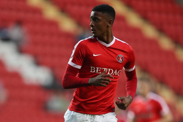 LONDON, ENGLAND - AUGUST 16: Ezri Konsa of Charlton Athletic during the Sky Bet League One match between Charlton Athletic and Shrewsbury Town at The Valley on August 16, 2016 in London, England. (Photo by Matthew Ashton - AMA/Getty Images)