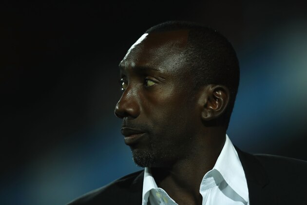 LONDON, ENGLAND - SEPTEMBER 21:  Jimmy Floyd Hasselbaink manager of QPR looks on   during the EFL Cup Third Round match between Queens Park Rangers and Sunderland at Loftus Road on September 21, 2016 in London, England.  (Photo by Bryn Lennon/Getty Images)