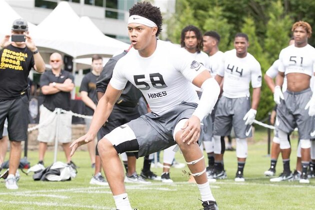 Anthony Hines III is one of the nation's top-ranked inside linebackers who, as a 4-star athlete, is driven to earn that fifth star.
