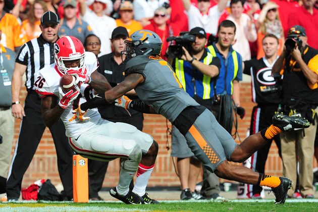 KNOXVILLE, TN - OCTOBER 10: Malcolm Mitchell
