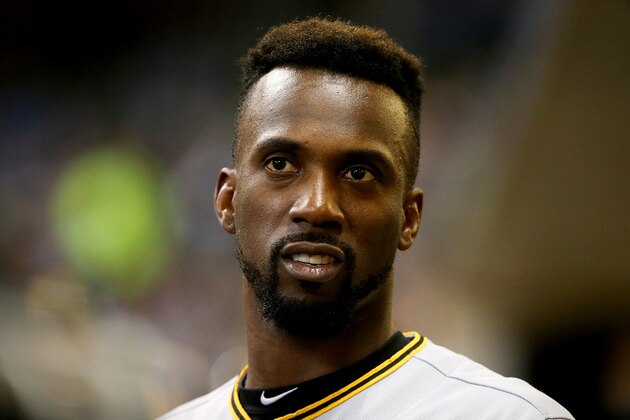 MILWAUKEE, WI - SEPTEMBER 20:  Andrew McCutchen #22 of the Pittsburgh Pirates stands in the dugout in the fourth inning against the Milwaukee Brewers at Miller Park on September 20, 2016 in Milwaukee, Wisconsin. (Photo by Dylan Buell/Getty Images)