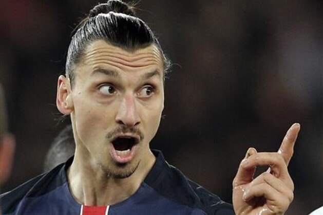 FILE - In this file photo dated Tuesday, Feb. 16, 2016, PSG's Zlatan Ibrahimovic argues during the Champions League round of 16, 1st leg soccer match between Paris Saint Germain and Chelsea at the Parc des Princes stadium in Paris, France. The 34-year-old Sweden forward, Ibrahimovic has signed for English club Manchester United, it is announced Friday July 1, 2016, handing one of soccer’s most enigmatic players a late career move to the world’s richest league. (AP Photo/Christophe Ena, FILE) FILE - In this file photo dated Tuesday, Feb. 16, 2016, PSG's Zlatan Ibrahimovic argues during the Champions League round of 16, 1st leg soccer match between Paris Saint Germain and Chelsea at the Parc des Princes stadium in Paris, France. The 34-year-old Sweden forward, Ibrahimovic has signed for English club Manchester United, it is announced Friday July 1, 2016, handing one of soccer’s most enigmatic players a late career move to the world’s richest league. (AP Photo/Christophe Ena, FILE)