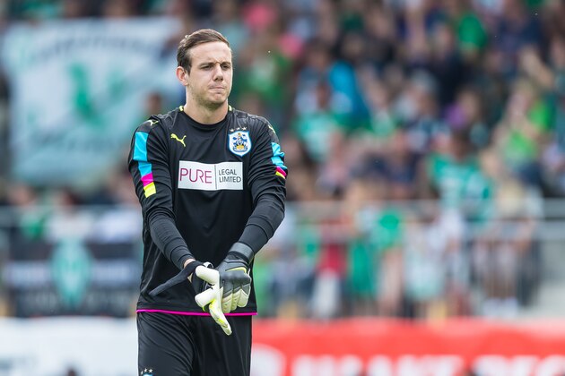 Zell am Ziller, Oesterreich 26.07.2016, Testspiel, SV Werder Bremen - Huddersfield Town, Torwart Danny Ward (HDT)  (Photo by TF-Images/Getty Images)