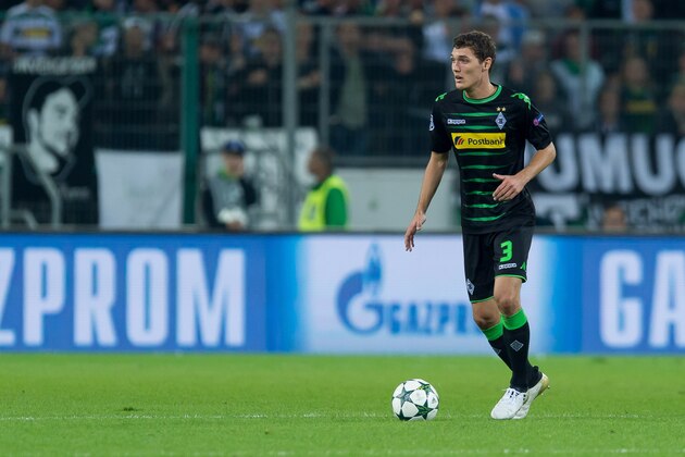 Moenchengladbach, Germany 28.09.2016, UEFA Champions League - 2016/17 Season, Group C - Matchday 2, Borussia Moenchengladbach - FC Barcelona, 1:2,  Andreas Christensen (Moenchengladbach)  (Photo by TF-Images/Getty Images)