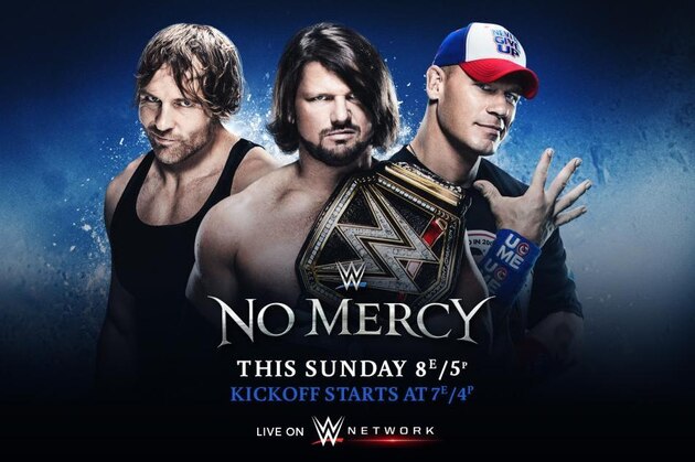 John Cena and Dean Ambrose will challenge AJ Styles for the WWE world title.