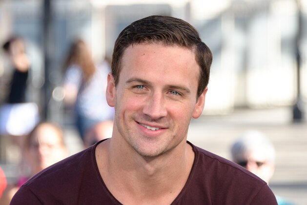 UNIVERSAL CITY, CA - SEPTEMBER 23:  Ryan Lochte visits 'Extra' at Universal Studios Hollywood on September 23, 2016 in Universal City, California.  (Photo by Noel Vasquez/Getty Images)