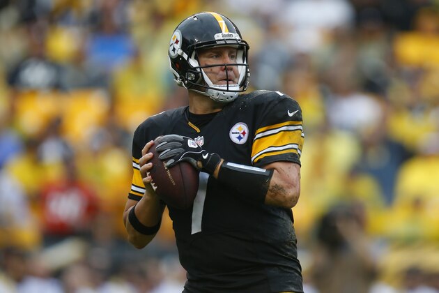 PITTSBURGH, PA - SEPTEMBER 18:  Ben Roethlisberger #7 of the Pittsburgh Steelers in action against the Cincinnati Bengals at Heinz Field on September 18, 2016 in Pittsburgh, Pennsylvania. (Photo by Justin K. Aller/Getty Images)