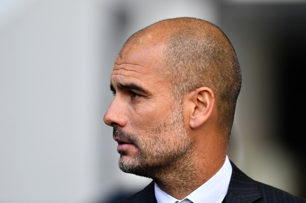 LONDON, ENGLAND - OCTOBER 02:  Josep Guardiola, Manager of Manchester City looks on during the Premier League match between Tottenham Hotspur and Manchester City at White Hart Lane on October 2, 2016 in London, England.  (Photo by Dan Mullan/Getty Images)