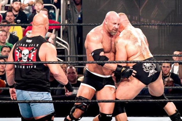 Goldberg and Brock Lesnar previously went to war at WrestleMania XX.
