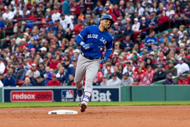 BOSTON, MA - OCTOBER 2: Devon Travis #29 of the Toronto Blue Jays runs the bases after he hit a solo home run off David Price #24 of the Boston Red Sox (not pictured) during the fifth inning at Fenway Park on October 2, 2016 in Boston, Massachusetts. (Photo by Rich Gagnon/Getty Images) BOSTON, MA - OCTOBER 2: Devon Travis #29 of the Toronto Blue Jays runs the bases after he hit a solo home run off David Price #24 of the Boston Red Sox (not pictured) during the fifth inning at Fenway Park on October 2, 2016 in Boston, Massachusetts. (Photo by Rich Gagnon/Getty Images)