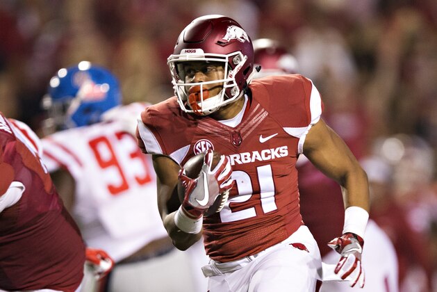 FAYETTEVILLE, AR - OCTOBER15:  Devwah Whaley