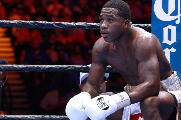 LAS VEGAS, NV - JUNE 20: Adrien Broner waits in his corner before the start of a round during his welterweight fight against Shawn Porter at MGM Grand Garden Arena on June 20, 2015 in Las Vegas, Nevada. Porter won the fight by unanimous decision. (Photo by Steve Marcus/Getty Images) LAS VEGAS, NV - JUNE 20: Adrien Broner waits in his corner before the start of a round during his welterweight fight against Shawn Porter at MGM Grand Garden Arena on June 20, 2015 in Las Vegas, Nevada. Porter won the fight by unanimous decision. (Photo by Steve Marcus/Getty Images)