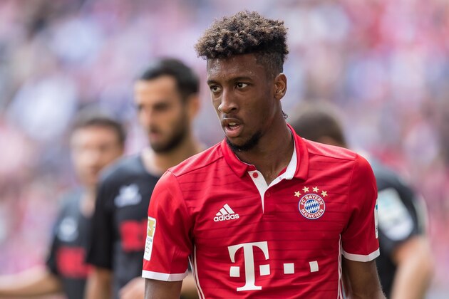 nMuenchen, Deutschland, 01.10.2016, Bundesliga 6. Spieltag, FC Bayern Muenchen - 1. FC Koeln, Kingsley Coman (FCB)  (Photo by TF-Images/Getty Images)