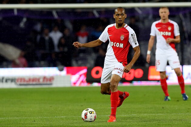 TOULOUSE, FRANCE - OCTOBER 14:  Fabinho of Monaco in action during the French Ligue 1 match between Toulouse and Monaco at Stadium on October 14, 2016 in Toulouse, France.  (Photo by Romain Perrocheau/Getty Images)