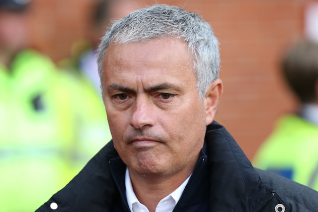 Manchester United's Portuguese manager Jose Mourinho arrives for the English Premier League football match between Manchester United and Stoke City at Old Trafford in Manchester, north west England, on October 2, 2016. / AFP / Scott Heppell / RESTRICTED TO EDITORIAL USE. No use with unauthorized audio, video, data, fixture lists, club/league logos or 'live' services. Online in-match use limited to 75 images, no video emulation. No use in betting, games or single club/league/player publications.  /         (Photo credit should read SCOTT HEPPELL/AFP/Getty Images)