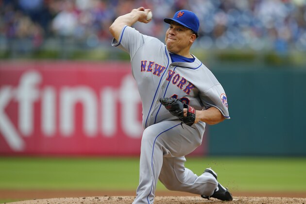 PHILADELPHIA, PA - OCTOBER 01: Bartolo Colon #40 of the New York Mets in action against the Philadelphia Phillies during a game at Citizens Bank Park on October 1, 2016 in Philadelphia, Pennsylvania. (Photo by Rich Schultz/Getty Images)