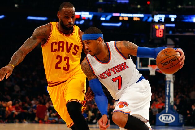 NEW YORK, NY - MARCH 26:  (NEW YORK DAILIES OUT)    Carmelo Anthony