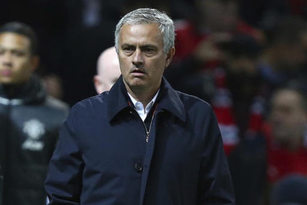 Manchester United's manager Jose Mourinho arrives pitch side ahead of the English League Cup soccer match between Manchester United and Manchester City at Old Trafford stadium in Manchester, England, Wednesday, Oct. 26, 2016. (AP Photo/Dave Thompson)