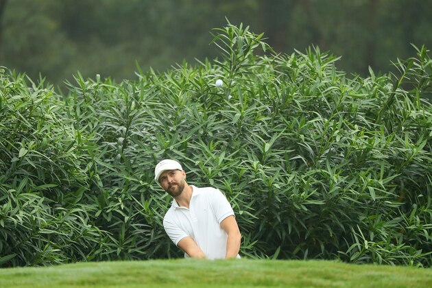 SHANGHAI, CHINA - OCTOBER 27:  Rikard Karlberg of Sweden hits his second shot on the 17th hole during day one of the WGC - HSBC Champions at Sheshan International Golf Club on October 27, 2016 in Shanghai, China.  (Photo by Andrew Redington/Getty Images)