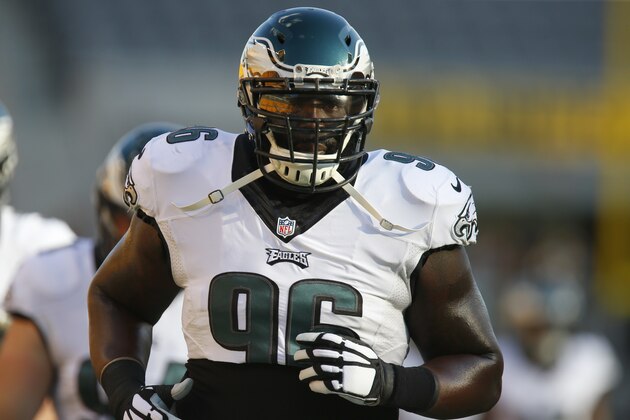 PITTSBURGH, PA - AUGUST 18:  Bennie Logan #96 of the Philadelphia Eagles in action during the game against the Pittsburgh Steelers on August 18, 2016 at Heinz Field in Pittsburgh, Pennsylvania.  (Photo by Justin K. Aller/Getty Images)