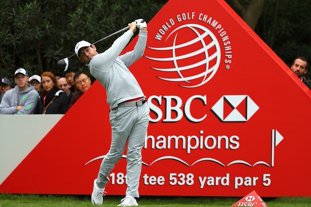 SHANGHAI, CHINA - OCTOBER 29:  Rory McIlroy of Northern Ireland tees off on the 18th hole during day three of the WGC - HSBC Champions at Sheshan International Golf Club on October 29, 2016 in Shanghai, China.  (Photo by Scott Halleran/Getty Images)