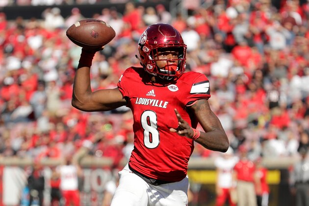 LOUISVILLE, KY - OCTOBER 22:  Lamar Jackson