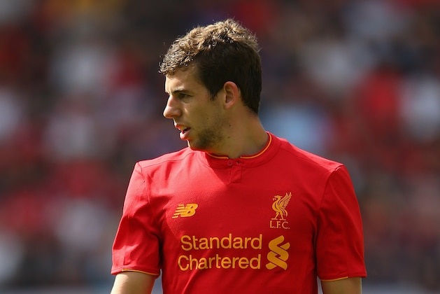 WIGAN, ENGLAND - JULY 17:  Jon Flanagan of Liverpool during a pre-season friendly between Wigan Athletic and Liverpool at JJB Stadium on July 17, 2016 in Wigan, England.  (Photo by Alex Livesey/Getty Images)