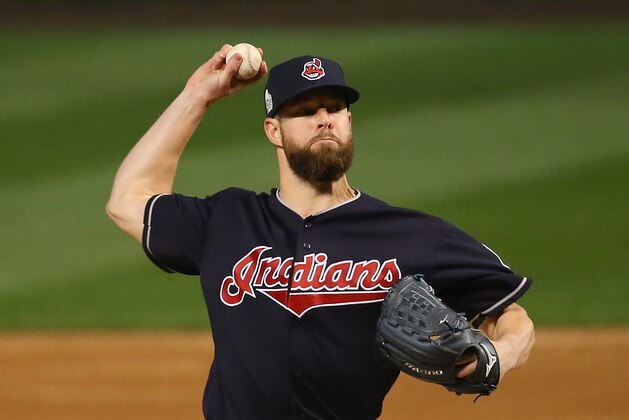 CHICAGO, IL - OCTOBER 29:  Corey Kluber