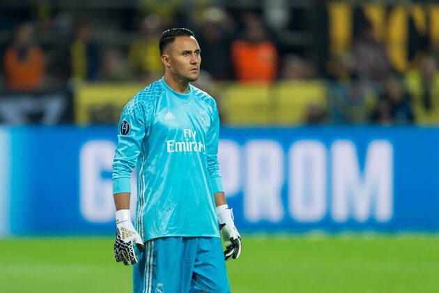 Dortmund, Germany 27.09.2016, UEFA Champions League - 2016/17 Season, Group F - Matchday 2, BV Borussia Dortmund - Real Madrid, 2:2,  Torwart Keylor Navas (Real Madrid)   (Photo by TF-Images/Getty Images)