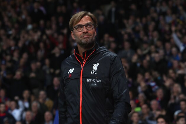 LONDON, ENGLAND - OCTOBER 29:  Manager Jurgen Klopp of Liverpool during the Premier League match between Crystal Palace and Liverpool at Selhurst Park on October 29, 2016 in London, England.  (Photo by Christopher Lee/Getty Images)