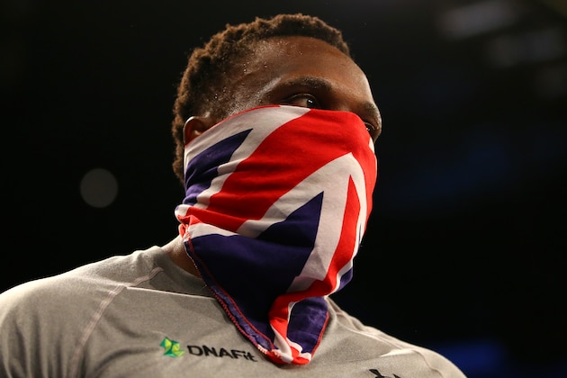 LONDON, ENGLAND - DECEMBER 12:  Dereck Chisora before his Heavyweight Contest against Jacov Gospic during the Matchroom Boxing promotion 'Bad Intentions' at The O2 Arena on December 12, 2015 in London, England.  (Photo by Richard Heathcote/Getty Images)