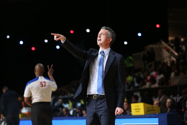 NEW ORLEANS, LA - FEBRUARY 14: ESPN TV Personality Bill Simmons Coach of the West Team reacts to a play against the East Team during the Sprint NBA All-Star Celebrity Game 2014 at Sprint Arena during the 2014 NBA All-Star Jam Session at the Ernest N. Morial Convention Center on February 14, 2014 in New Orleans, Louisiana. NOTE TO USER: User expressly acknowledges and agrees that, by downloading and/or using this photograph, user is consenting to the terms and conditions of the Getty Images License Agreement.  Mandatory Copyright Notice: Copyright 2014 NBAE (Photo by Joe Murphy/NBAE via Getty Images)