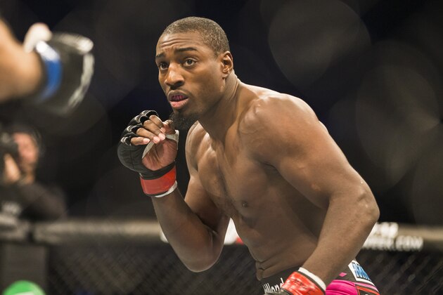 STOCKHOLM, SWEDEN - JANUARY 24: Phil Davis of the United States during the UFC Fight Night event at Tele2 Arena on January 24, 2015 in Stockholm, Sweden. (Photo by Michael Campanella/Zuffa LLC/Zuffa LLC via Getty Images)